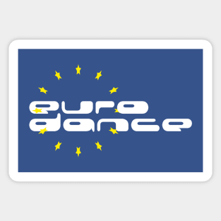 Eurodance music Sticker